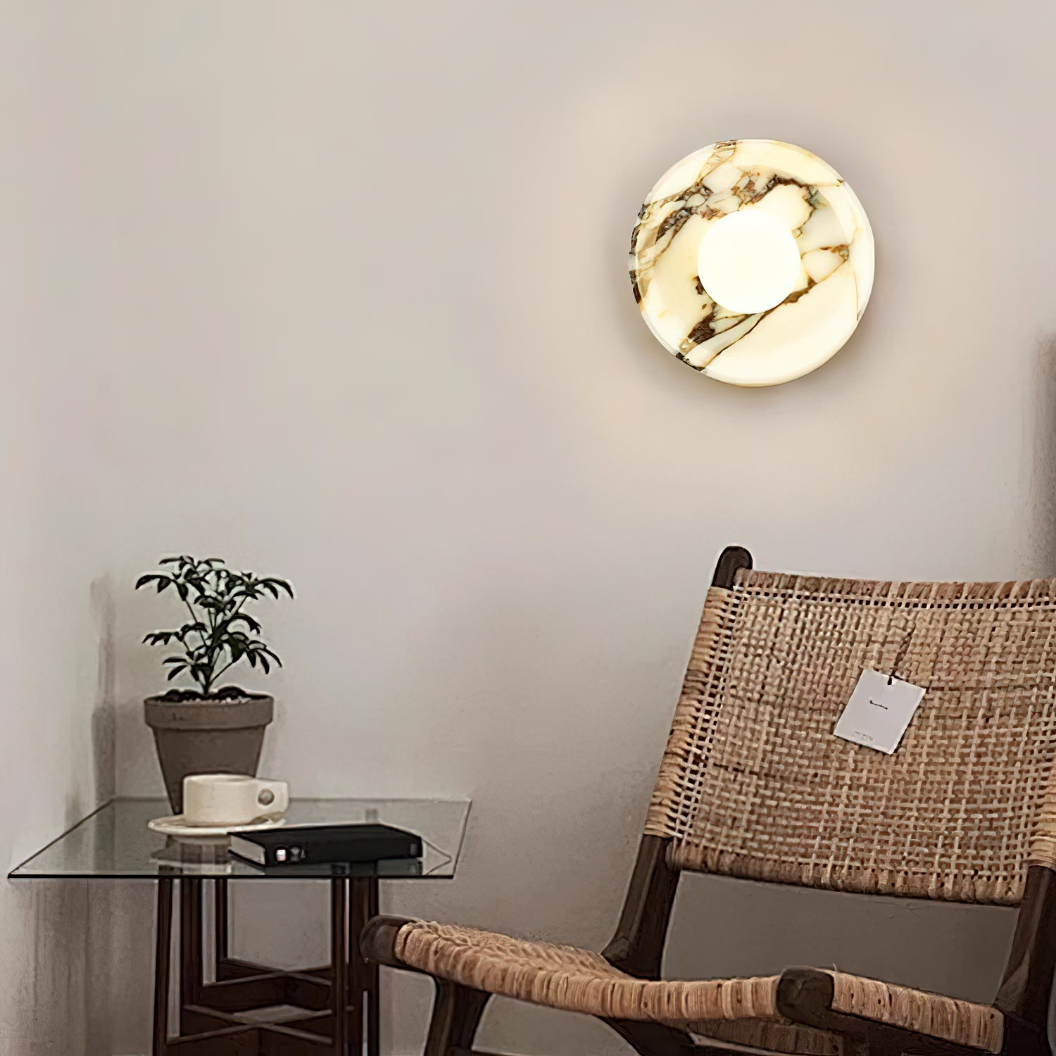 Burilan Round Wall Light