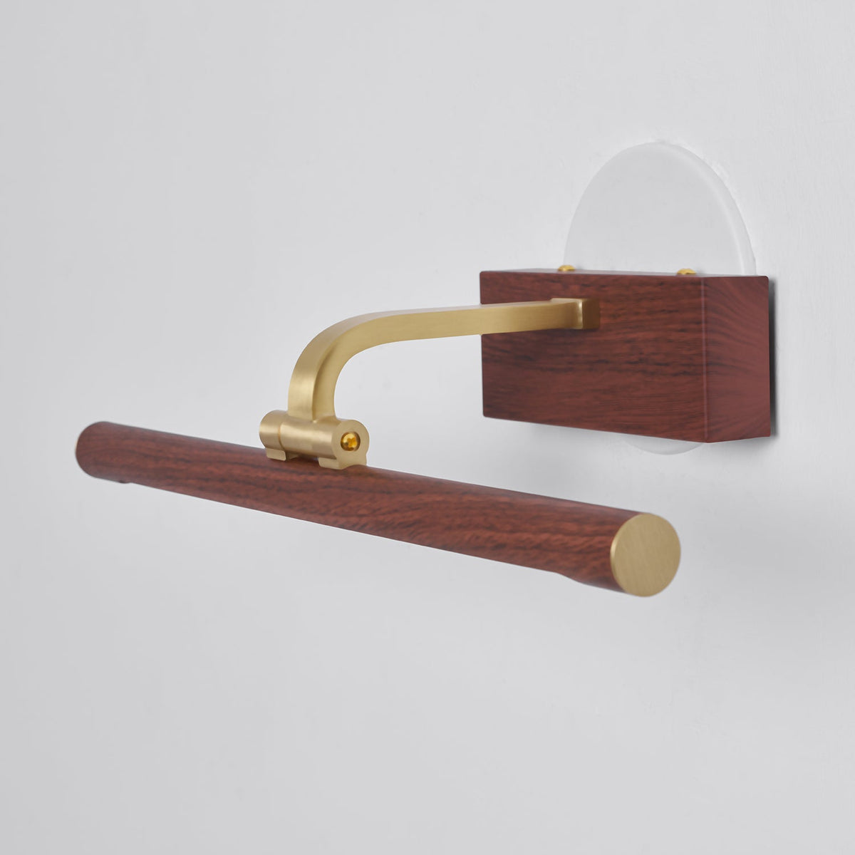 Walnut Color Linear LED Wall Light - Vakkerlight