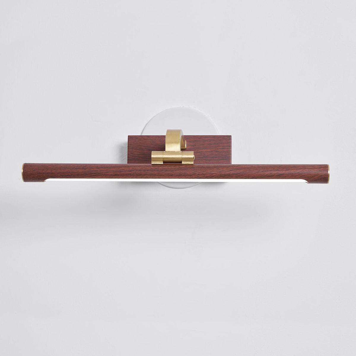Walnut Color Linear LED Wall Light - Vakkerlight