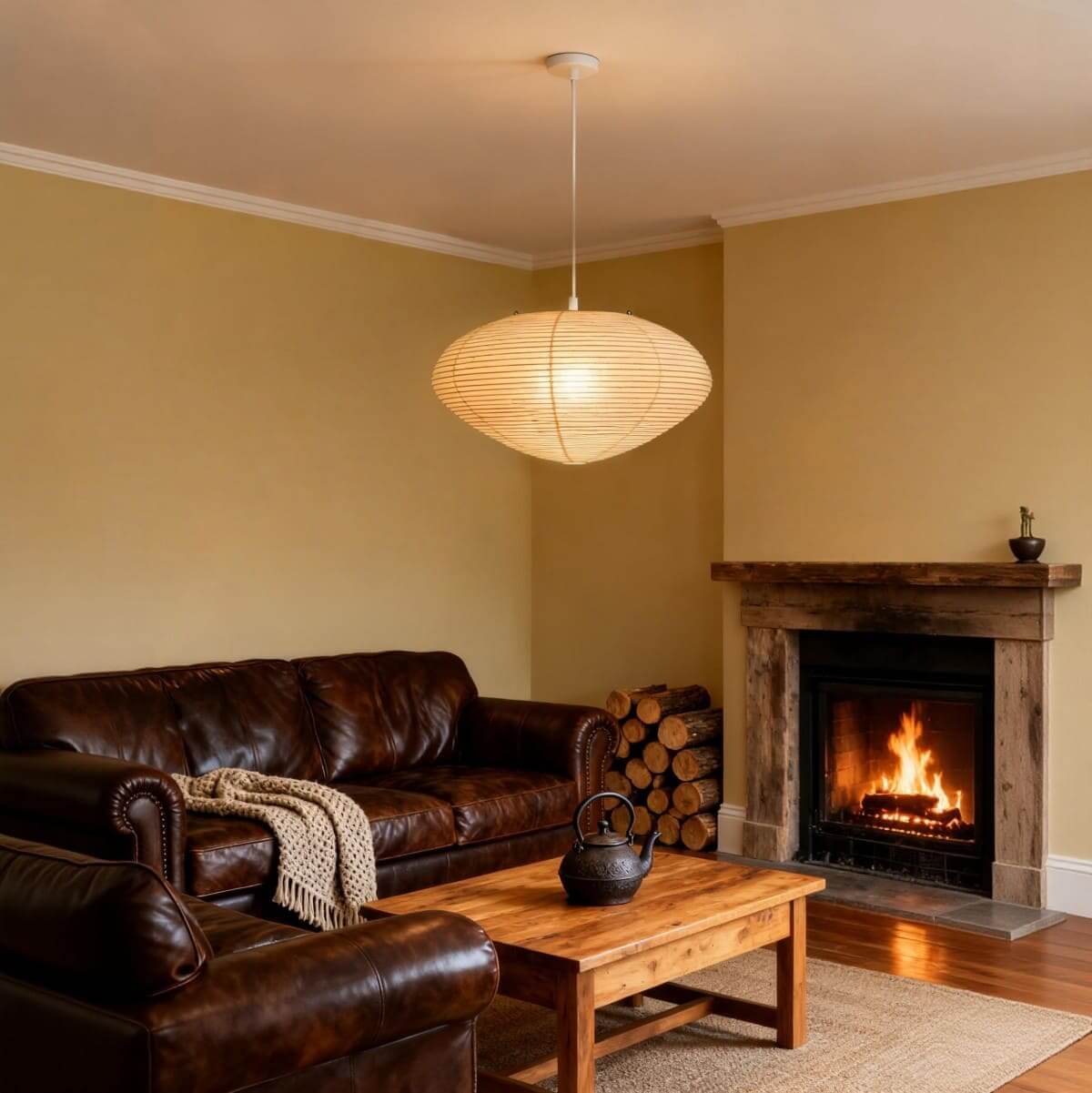 Avellva Round Pendant Light