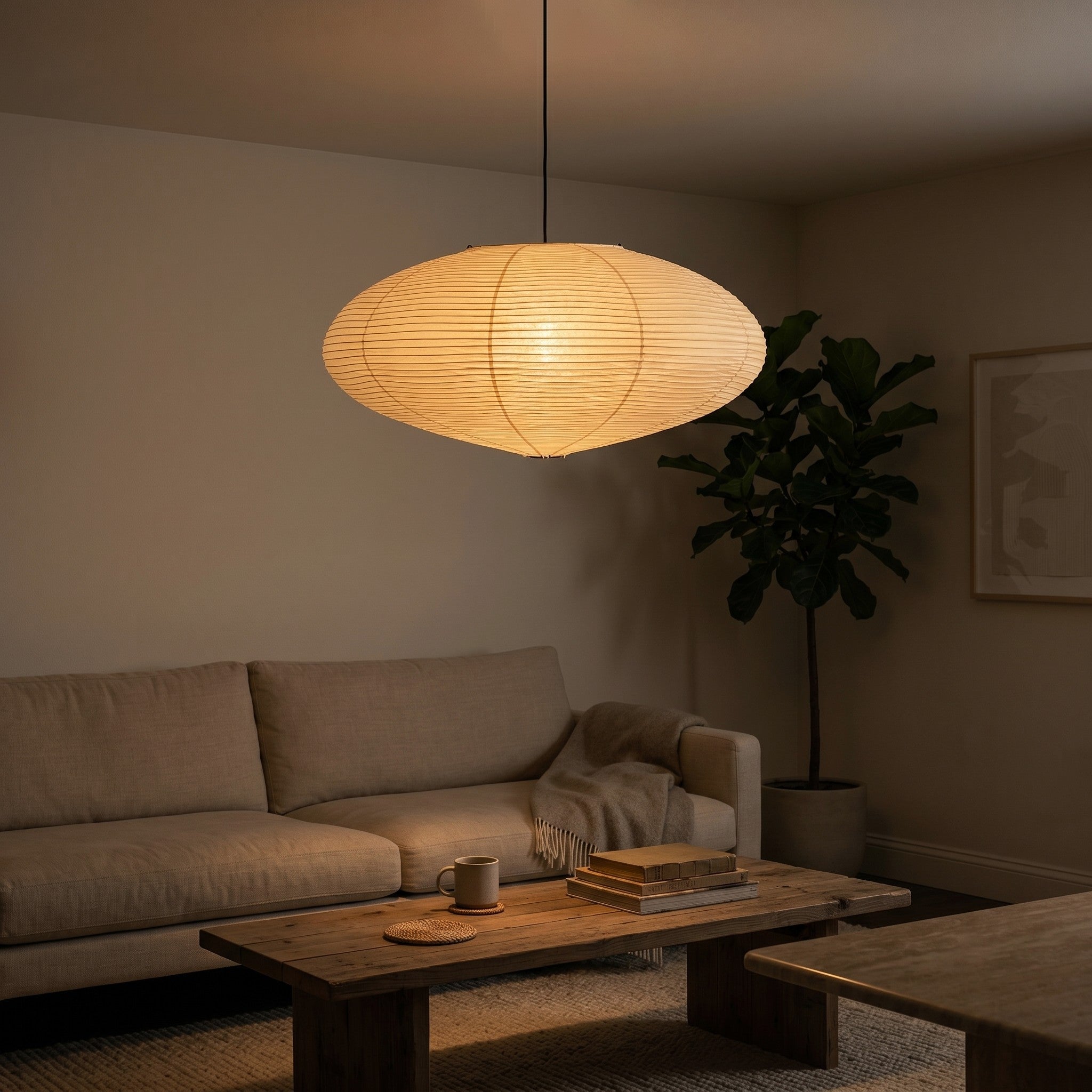 Avellva Round Pendant Light