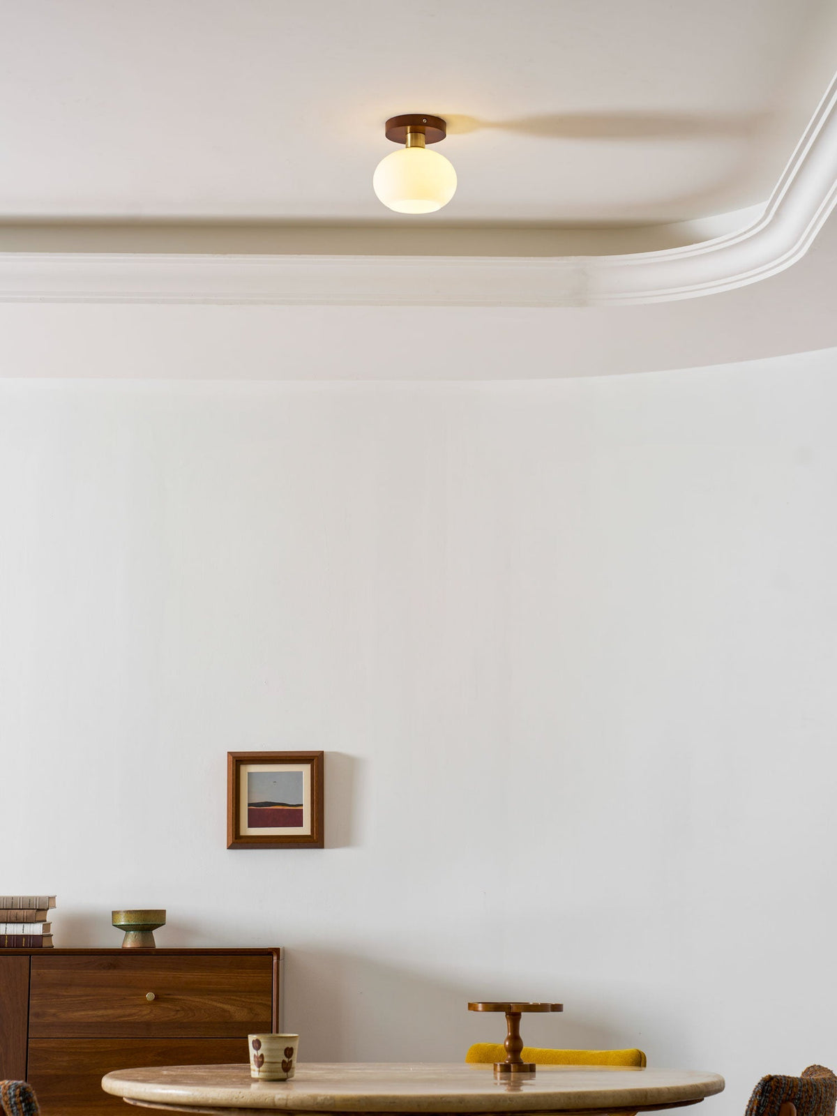 White Shell Ceiling Lamp – detail 29