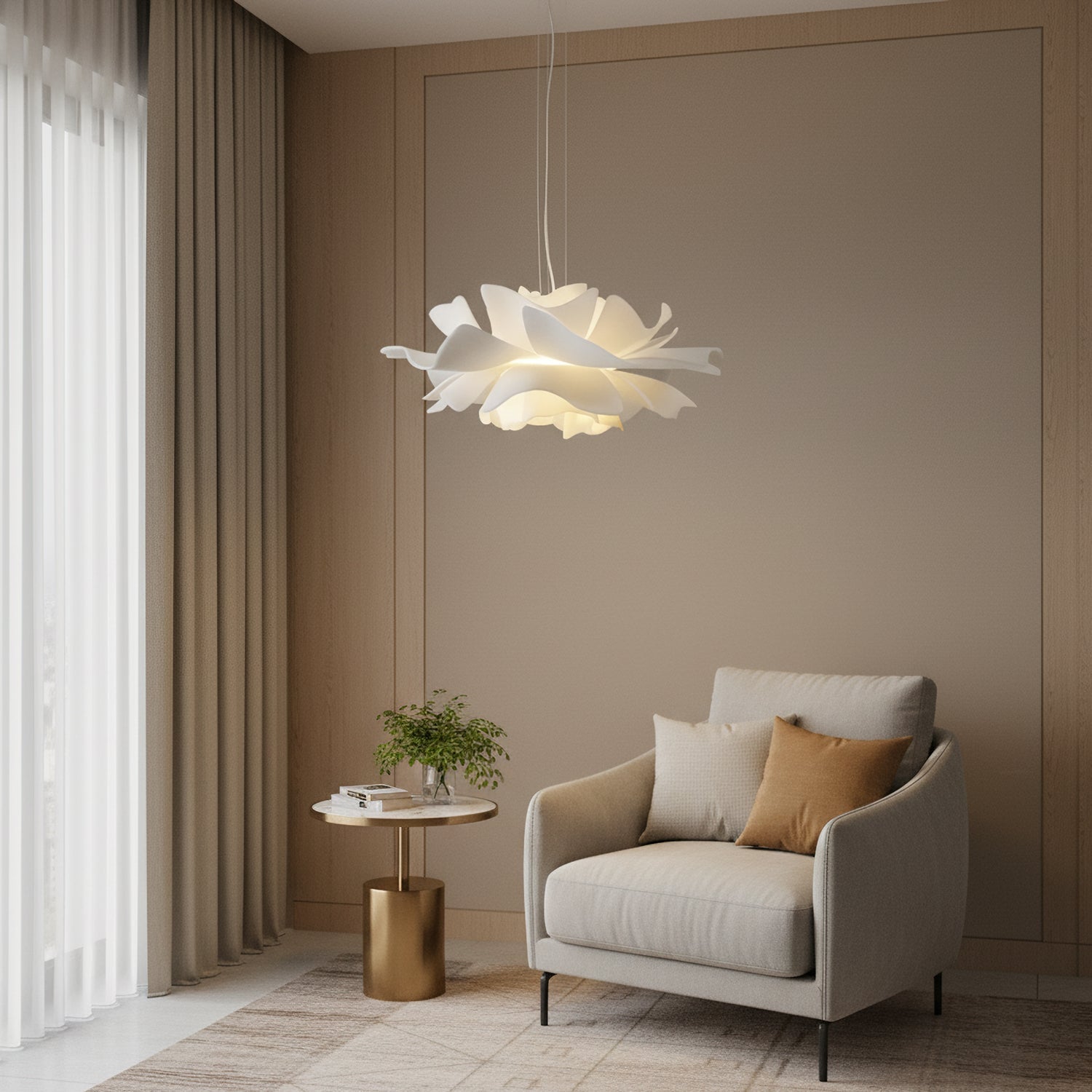 Alvonus Lotus Pendant Light