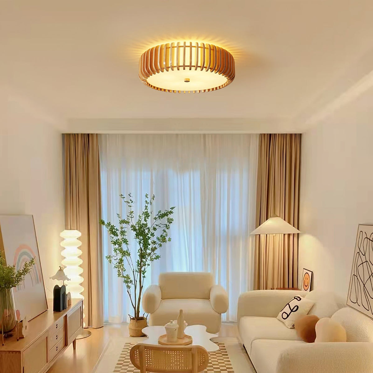 Aselom Drum Ceiling Light