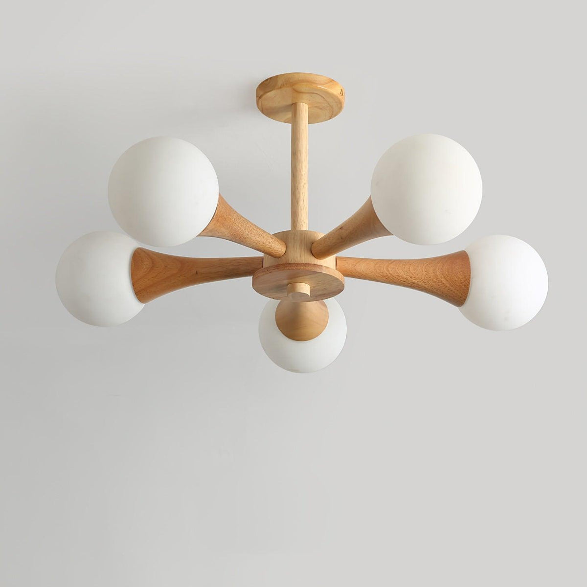 Wooden Nera Chandelier – detail 11