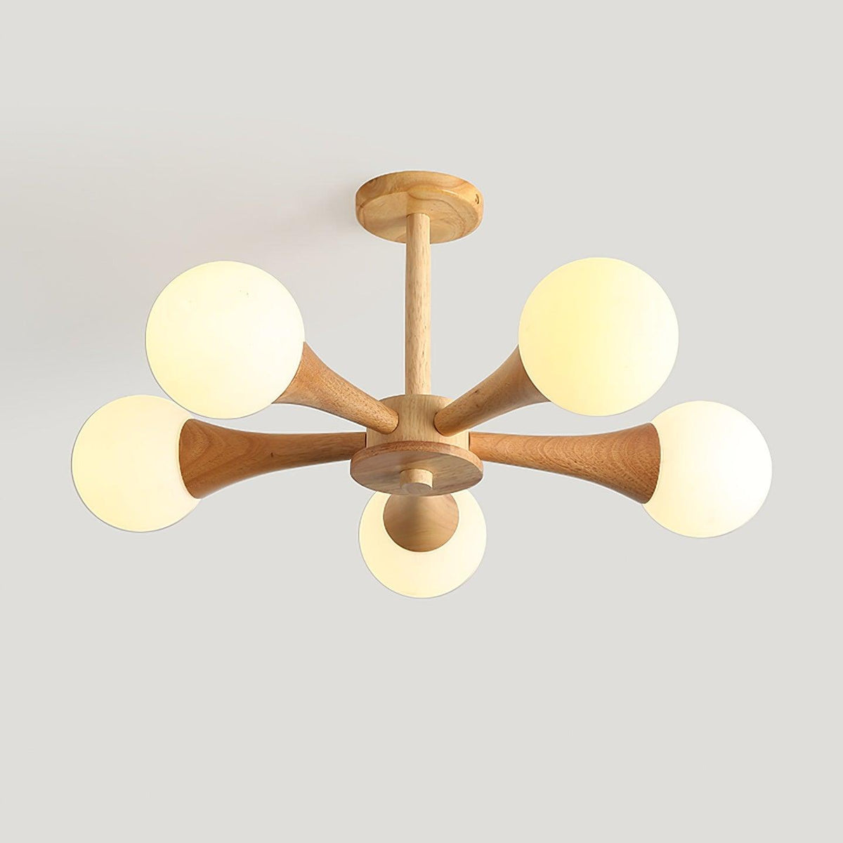 Wooden Nera Chandelier – detail 14