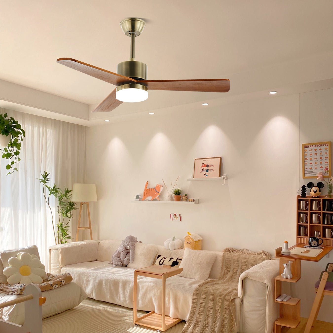 Zireva Ceiling Fan Light