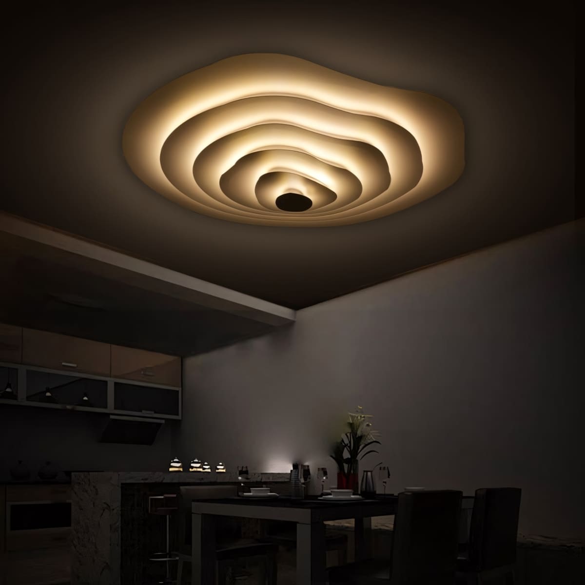 Giki Layered Ceiling Light