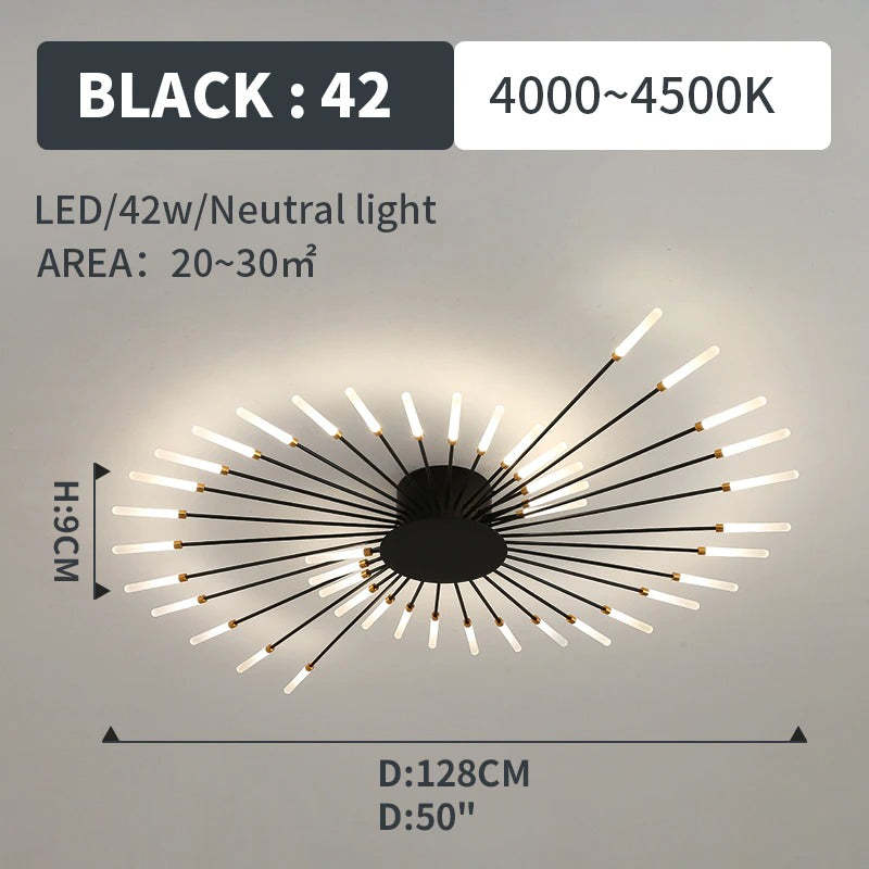 Arralessa Firework Ceiling Light