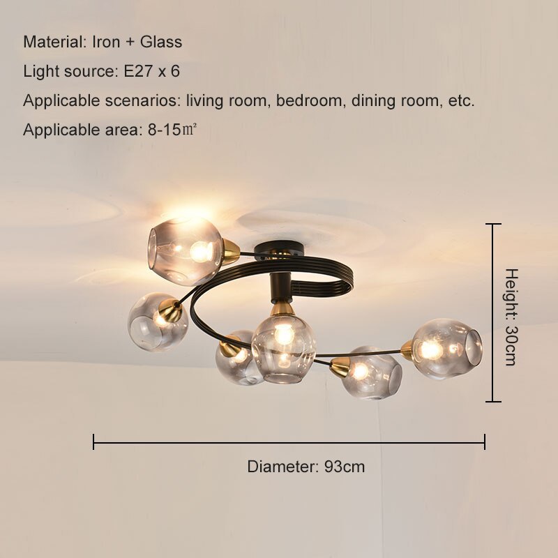 Teci Modern Ceiling Light