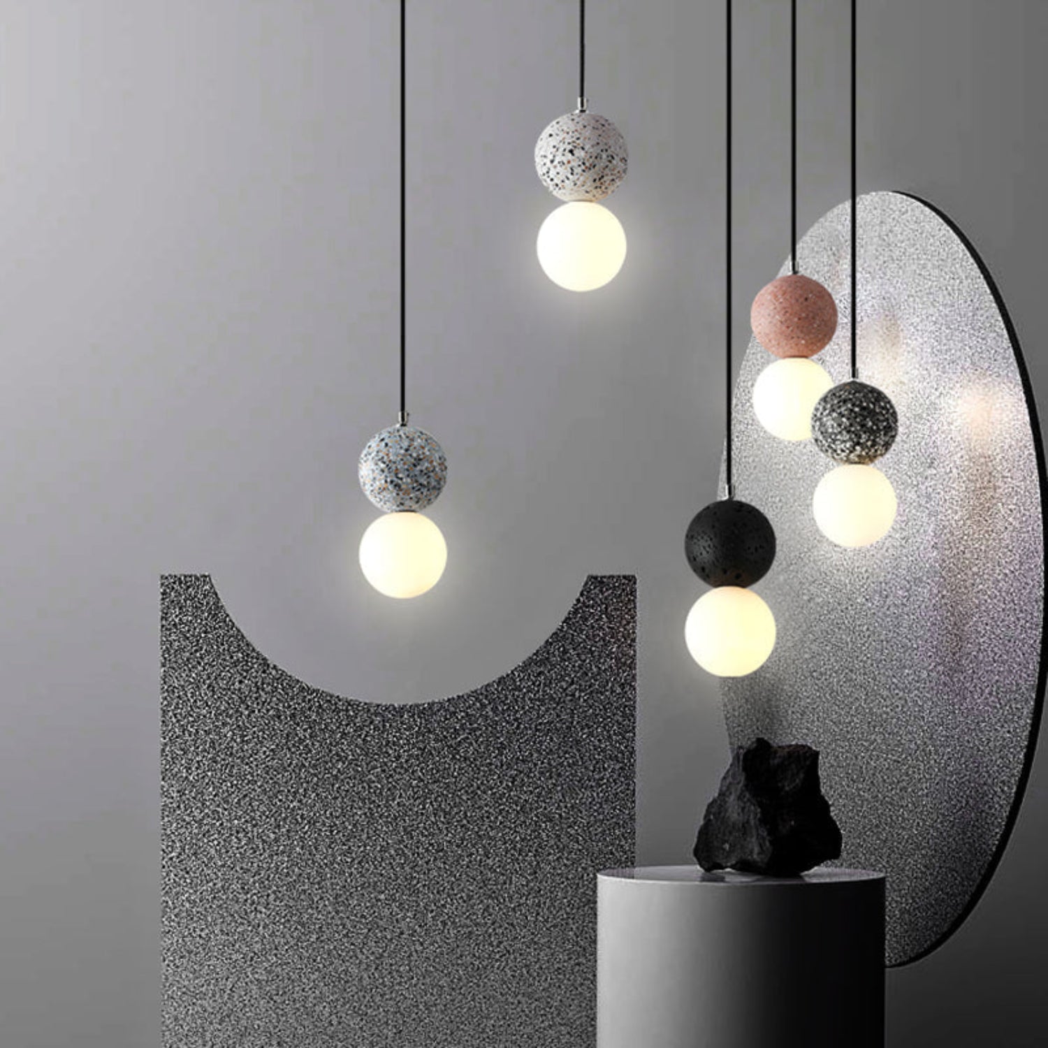 Povo Spherical Pendant Light
