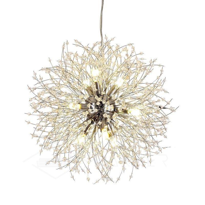 Crystal Dandelion Chandelier – detail 38