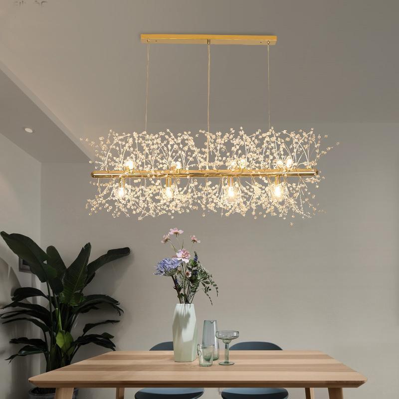 Crystal Dandelion Chandelier – detail 15
