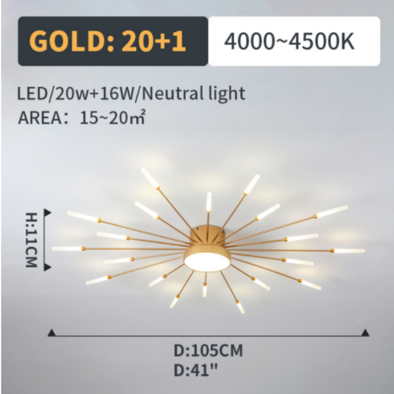 Arove Modern Ceiling Light