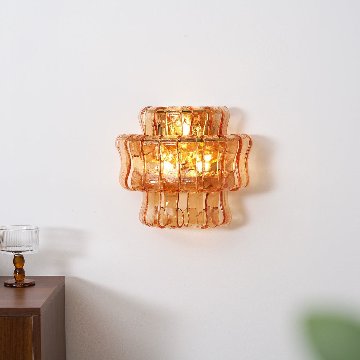 Akenaro Fluted Wall Light
