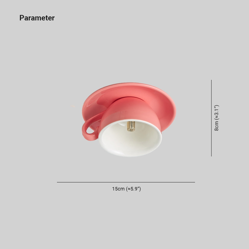 Belkeli Teacup Ceiling Light