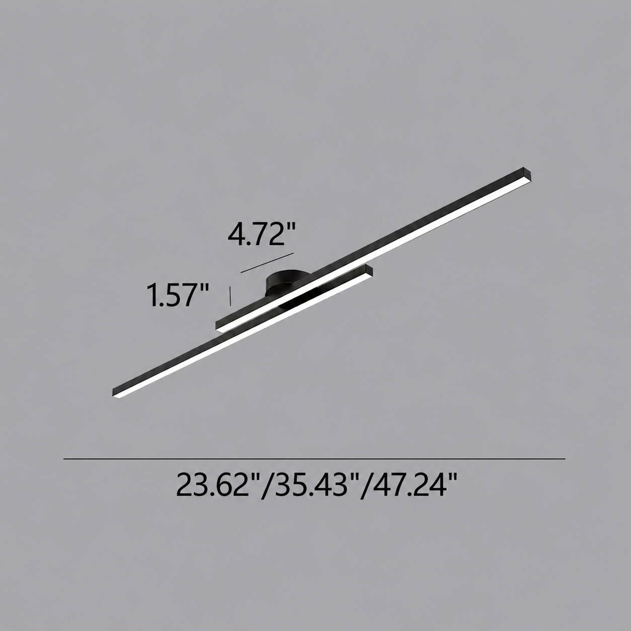 Lonnera Double Strip Ceiling Light