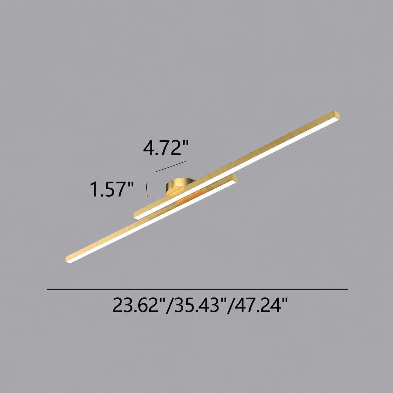 Lonnera Double Strip Ceiling Light