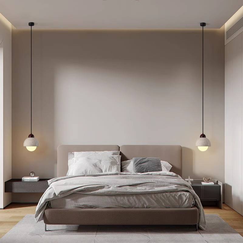 Pleno Travertine Pendant Light