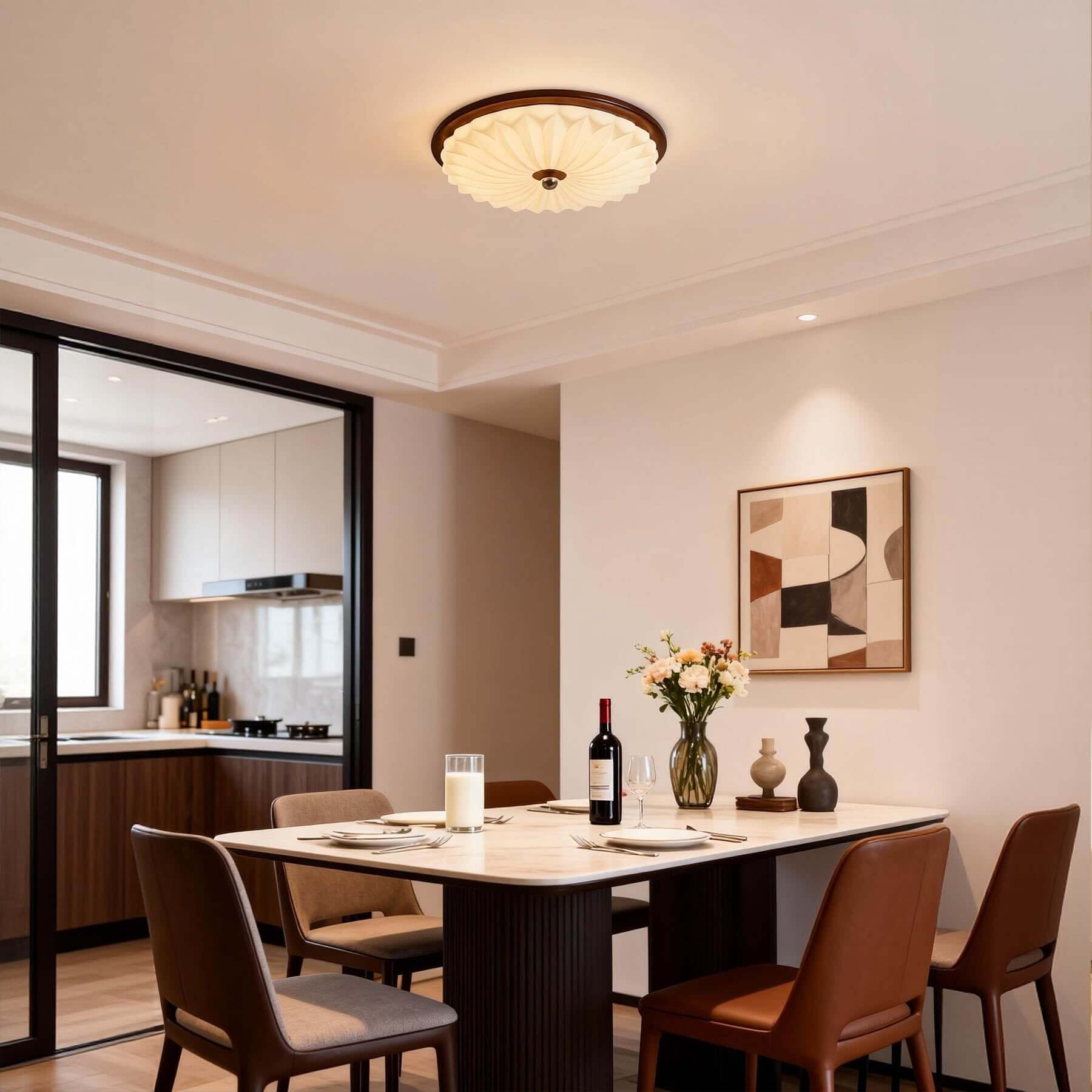 Alamer Round Ceiling Light