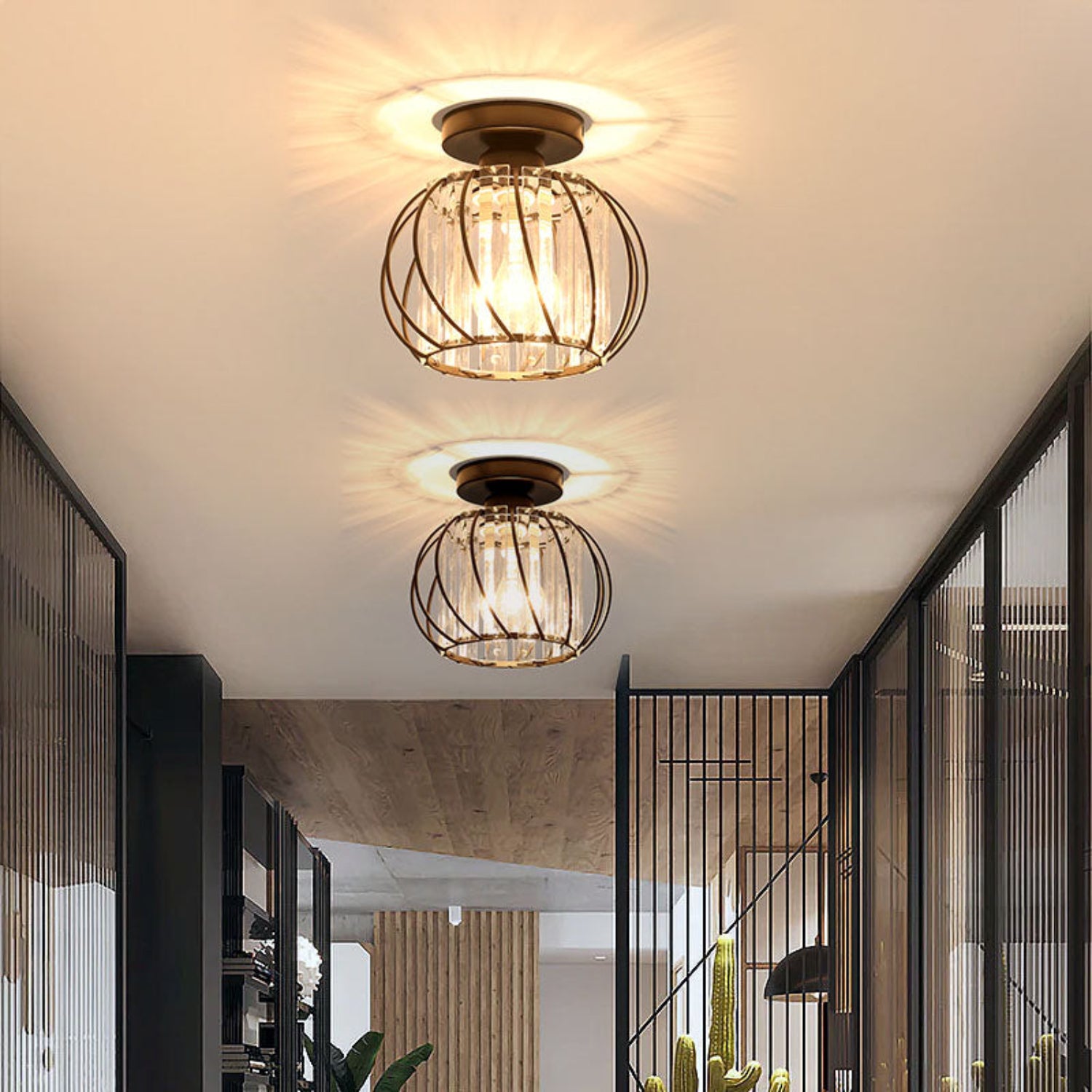 Cossera Crystal Ceiling Light