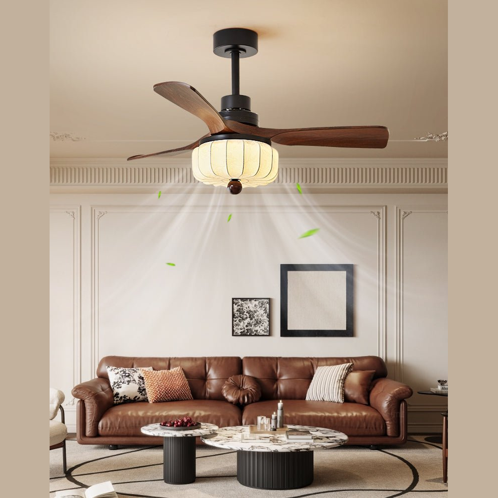 Avonla Vintage Ceiling Fan Light