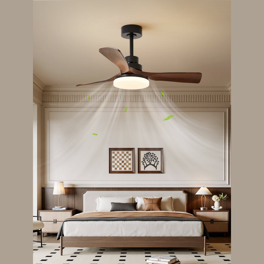 Brozeela Modern Fan Ceiling Light