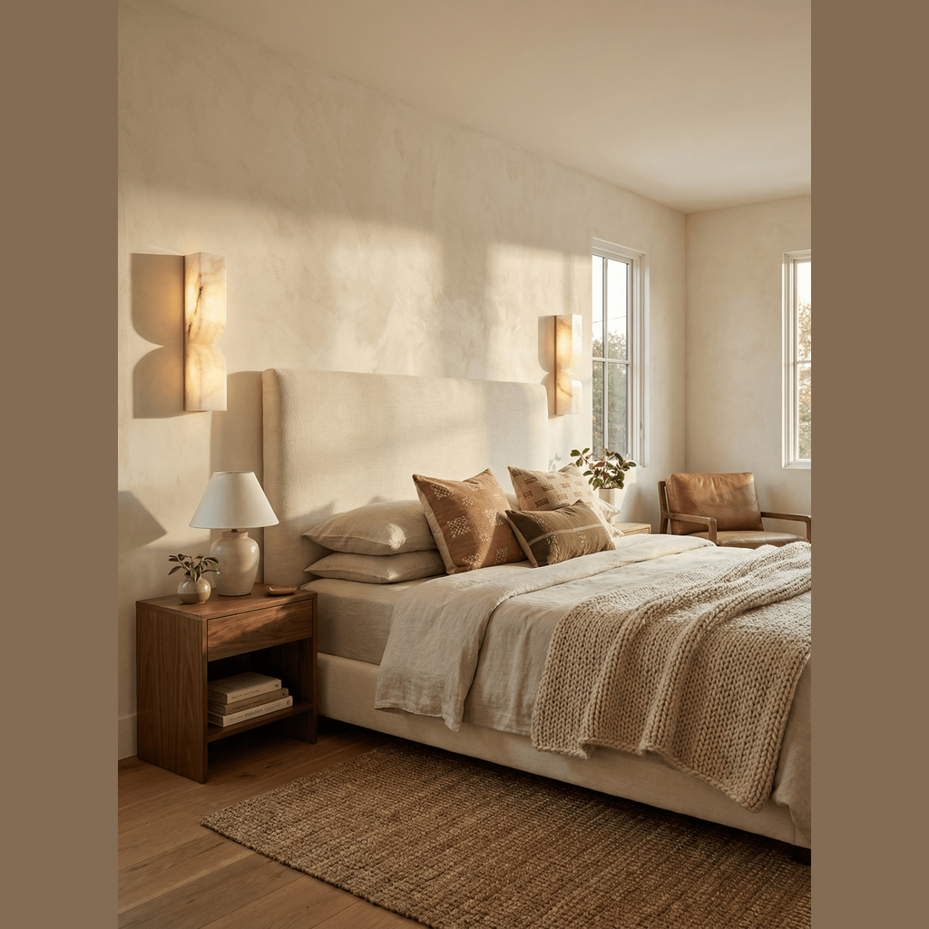 Soroza Alabaster Wall Light