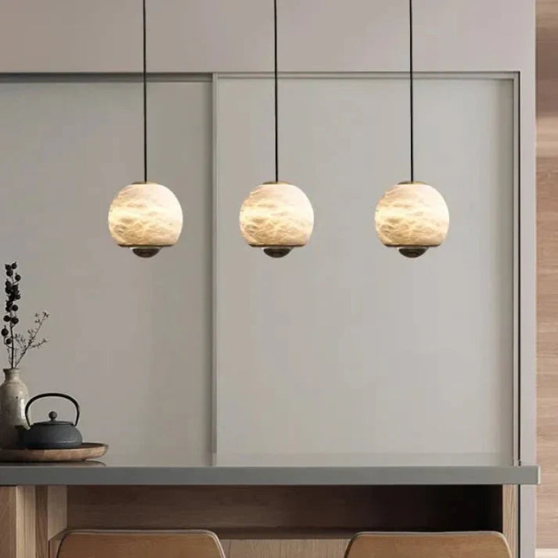 Oselto Alabaster Pendant Light