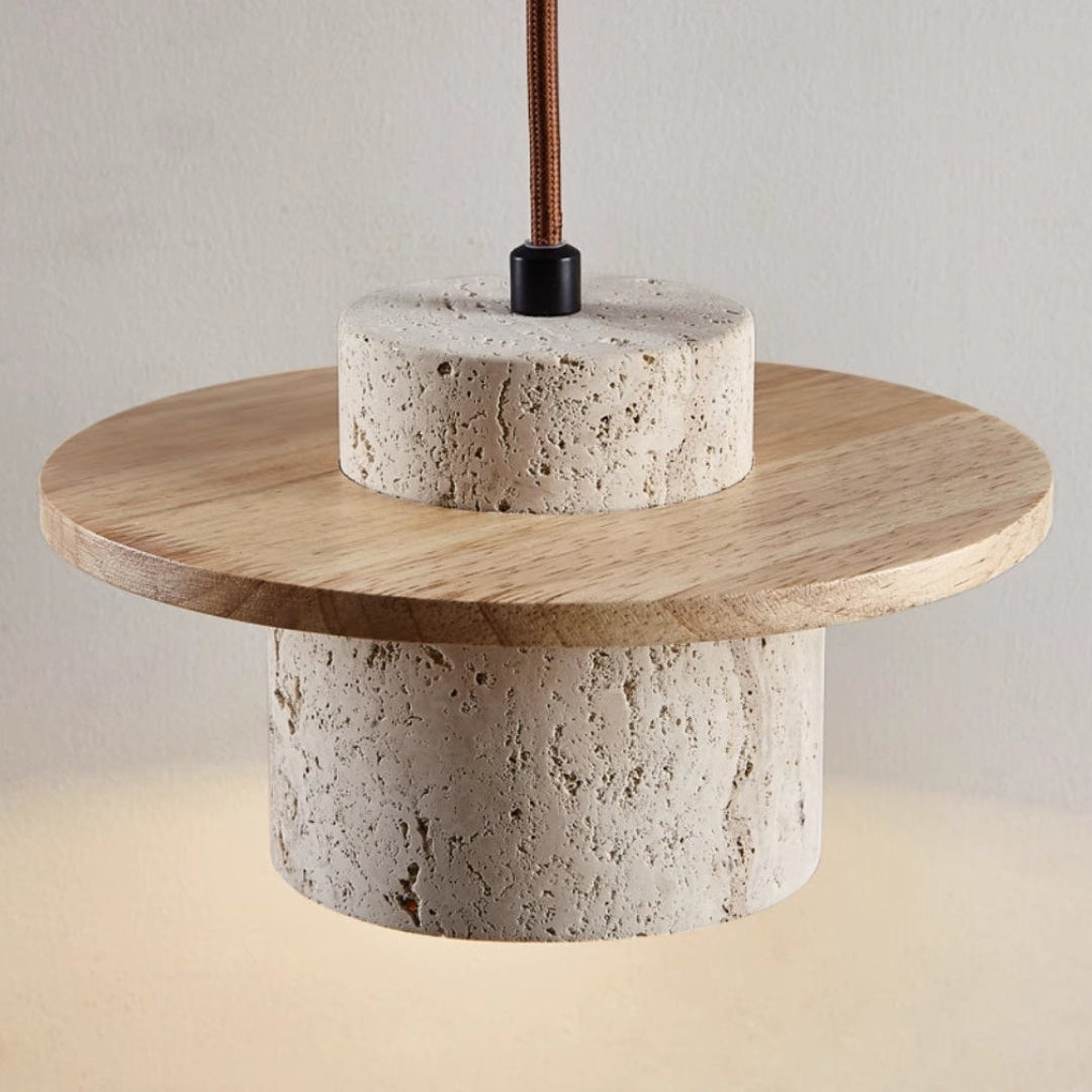 Corsan Travertine Pendant Light
