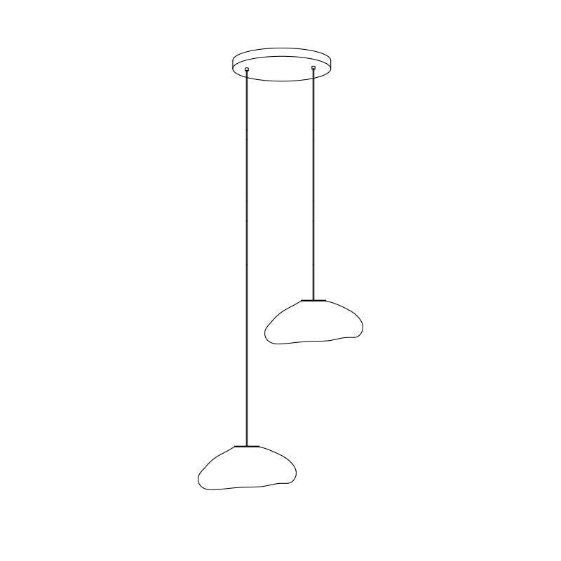 Fabel Sculptural Pendant Light