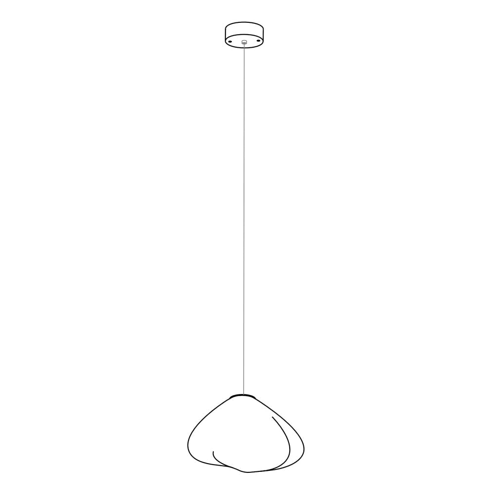 Fabel Sculptural Pendant Light