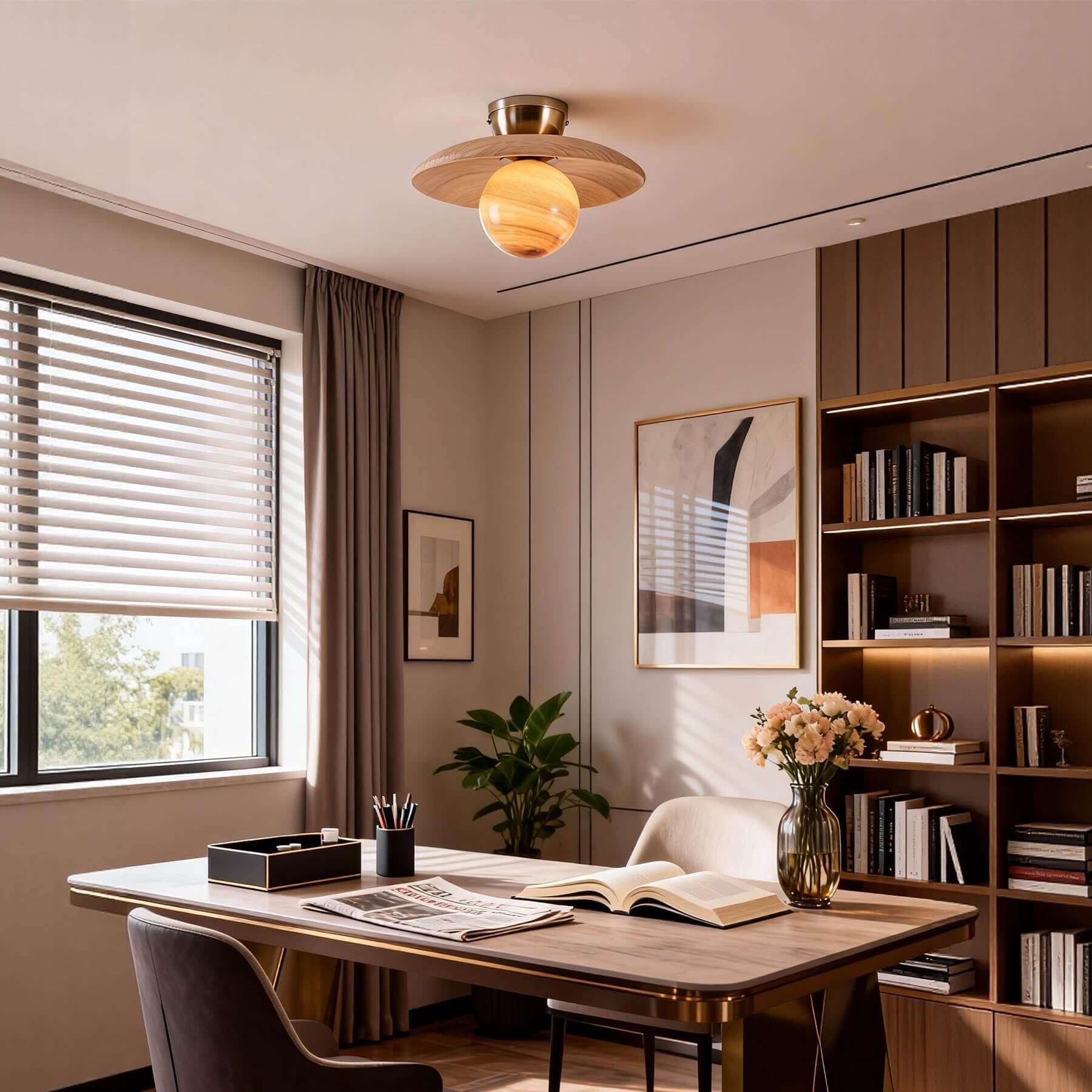 Ofora Round Ceiling Light