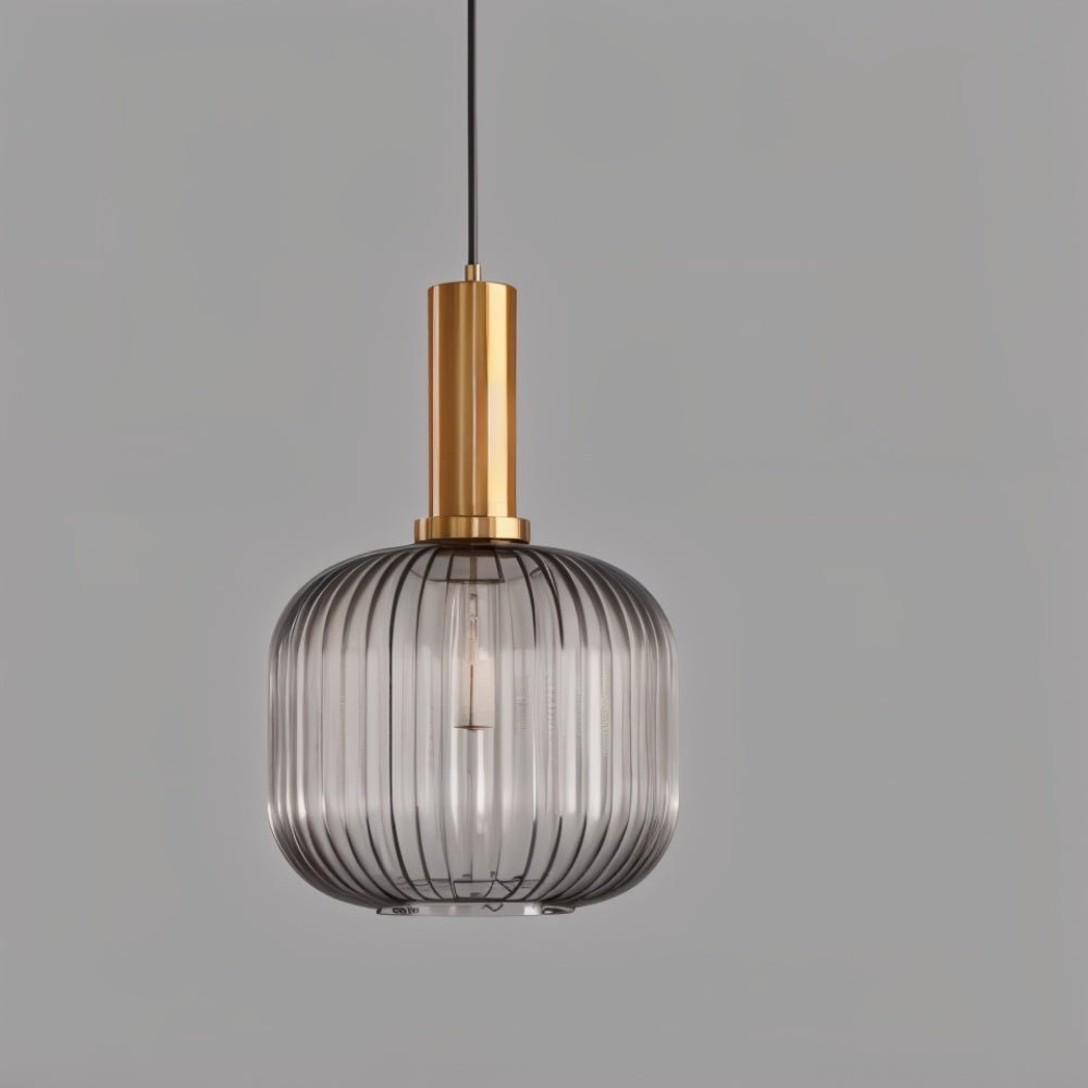 Tello Ribbed Pendant Light