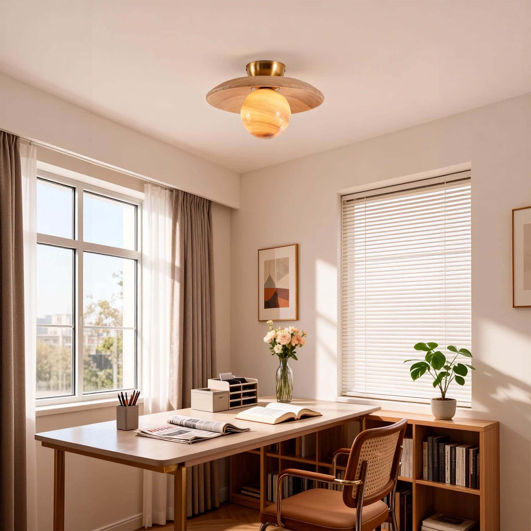Ofora Round Ceiling Light
