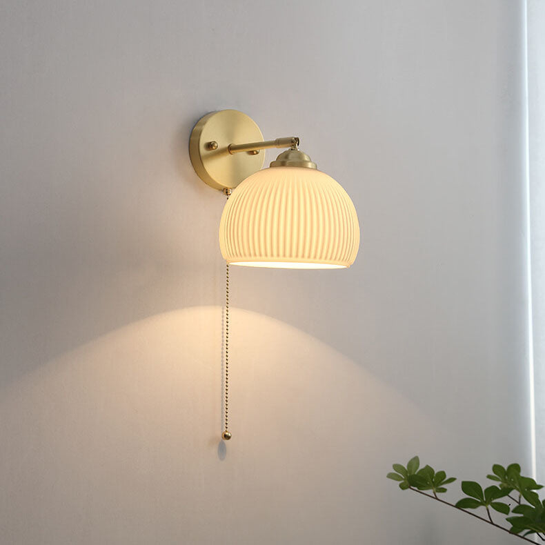 Pebavora Fluted Wall Light