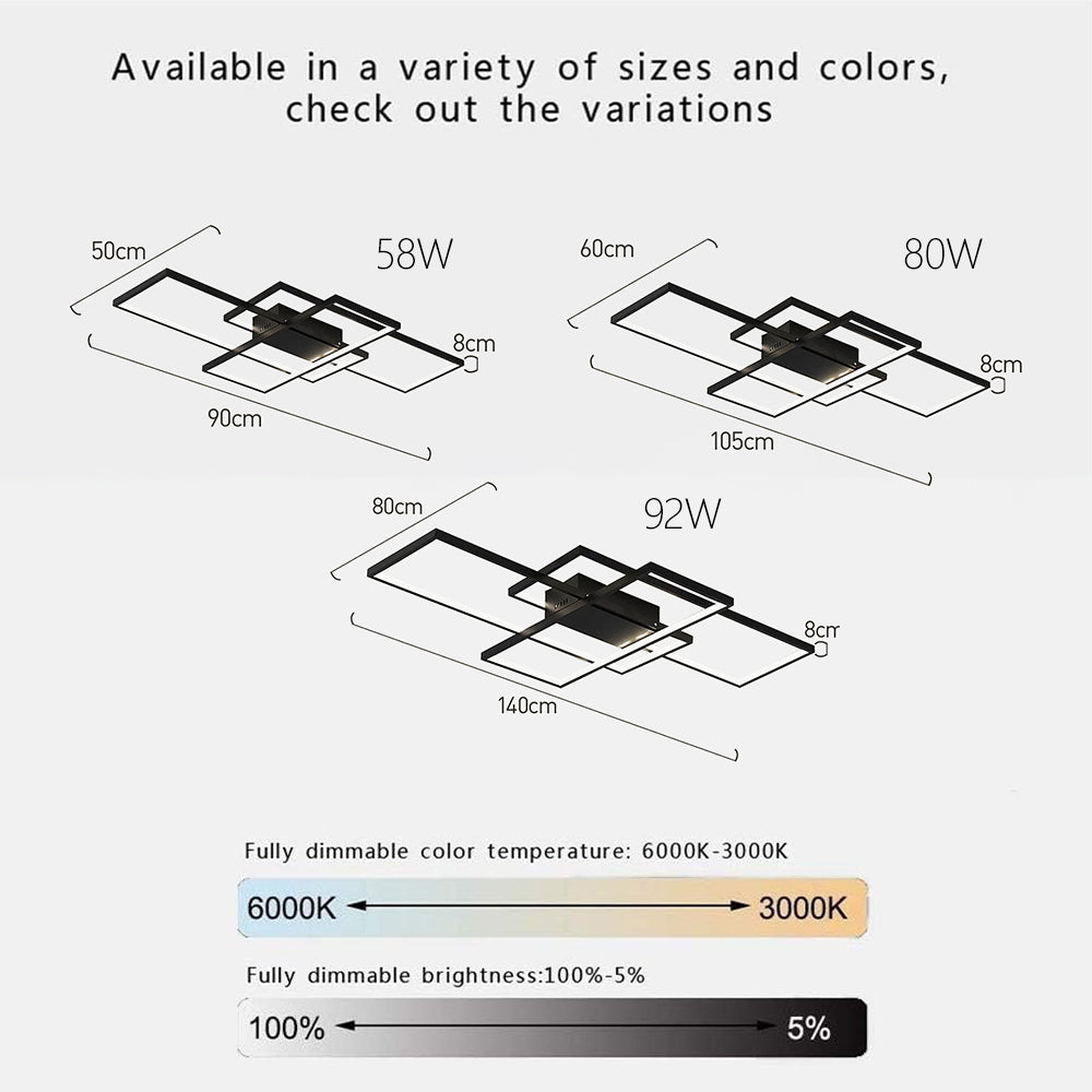 Rosin Ceiling Light