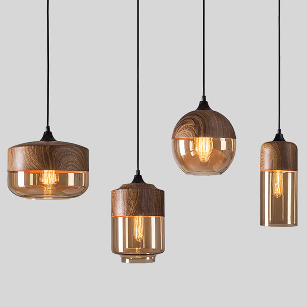 Toran Wooden Pendant Light