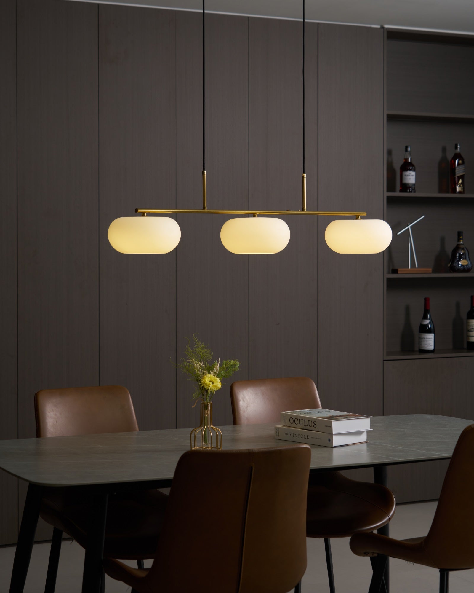 Lerenme Globe Pendant Light