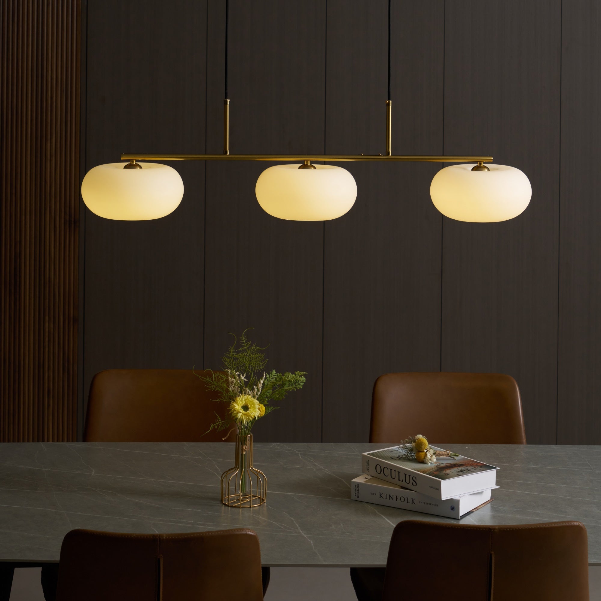 Lerenme Globe Pendant Light