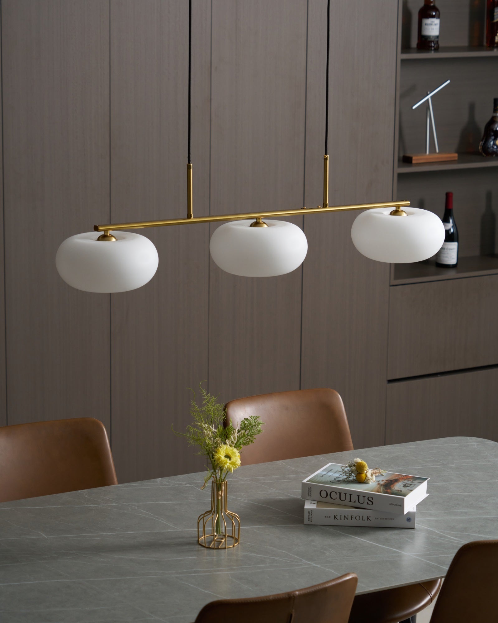 Lerenme Globe Pendant Light