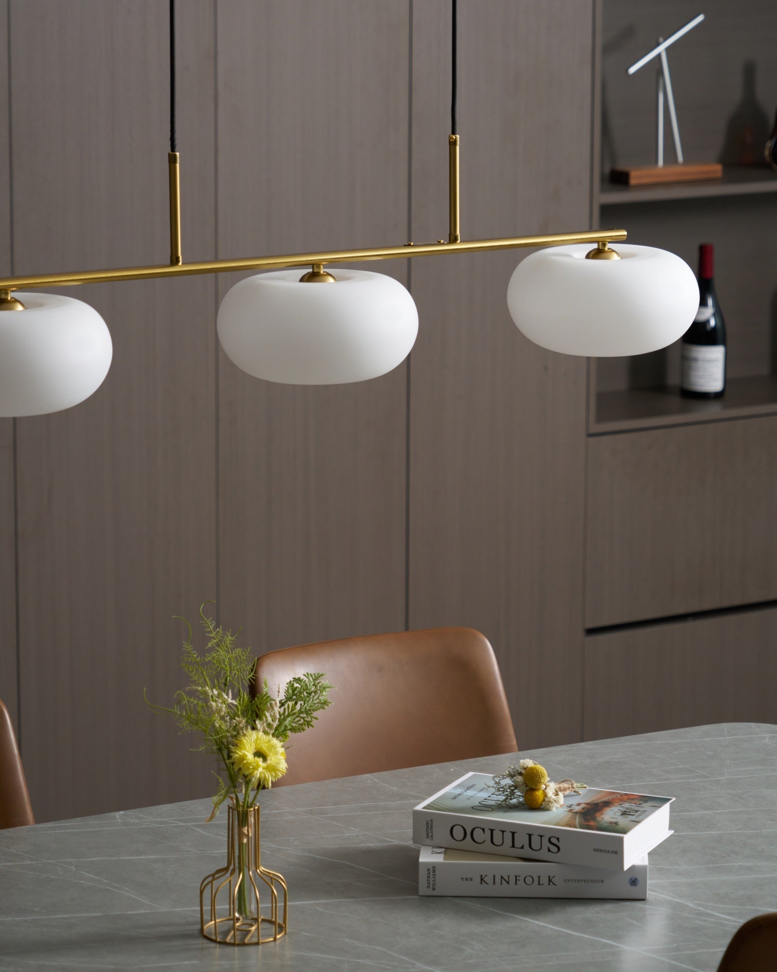 Lerenme Globe Pendant Light