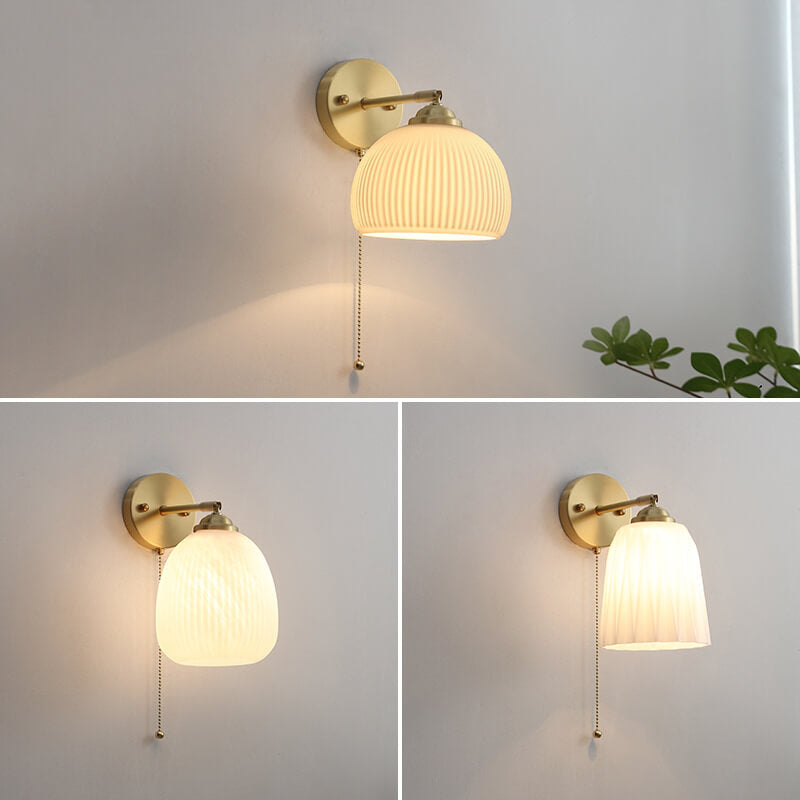 Pebavora Fluted Wall Light