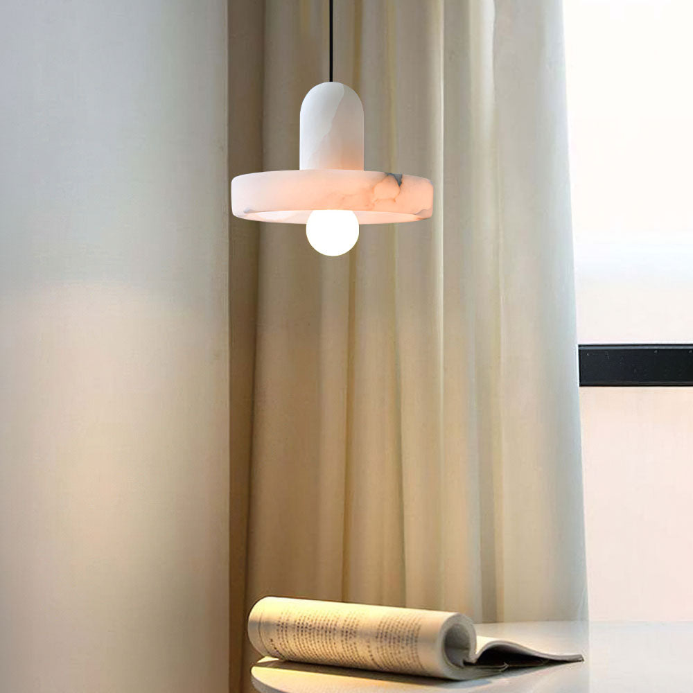 Messo Alabaster Pendant Light
