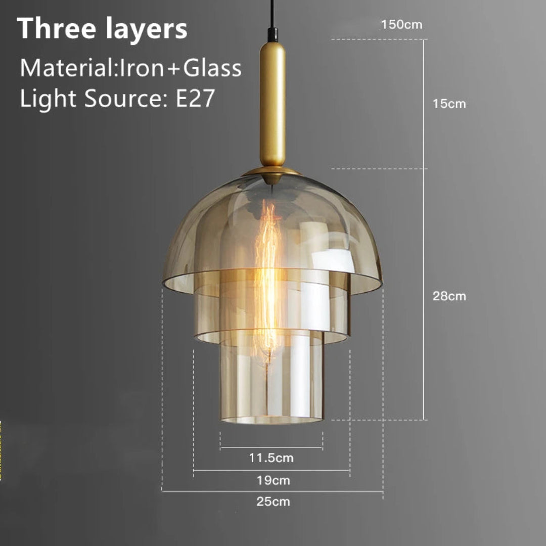 Modesa Layered Pendant Light