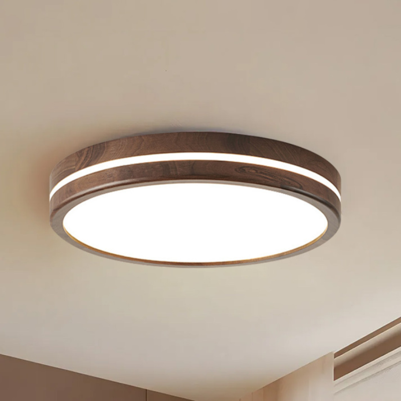 Zorryn Japandi Style Wooden Ceiling Light