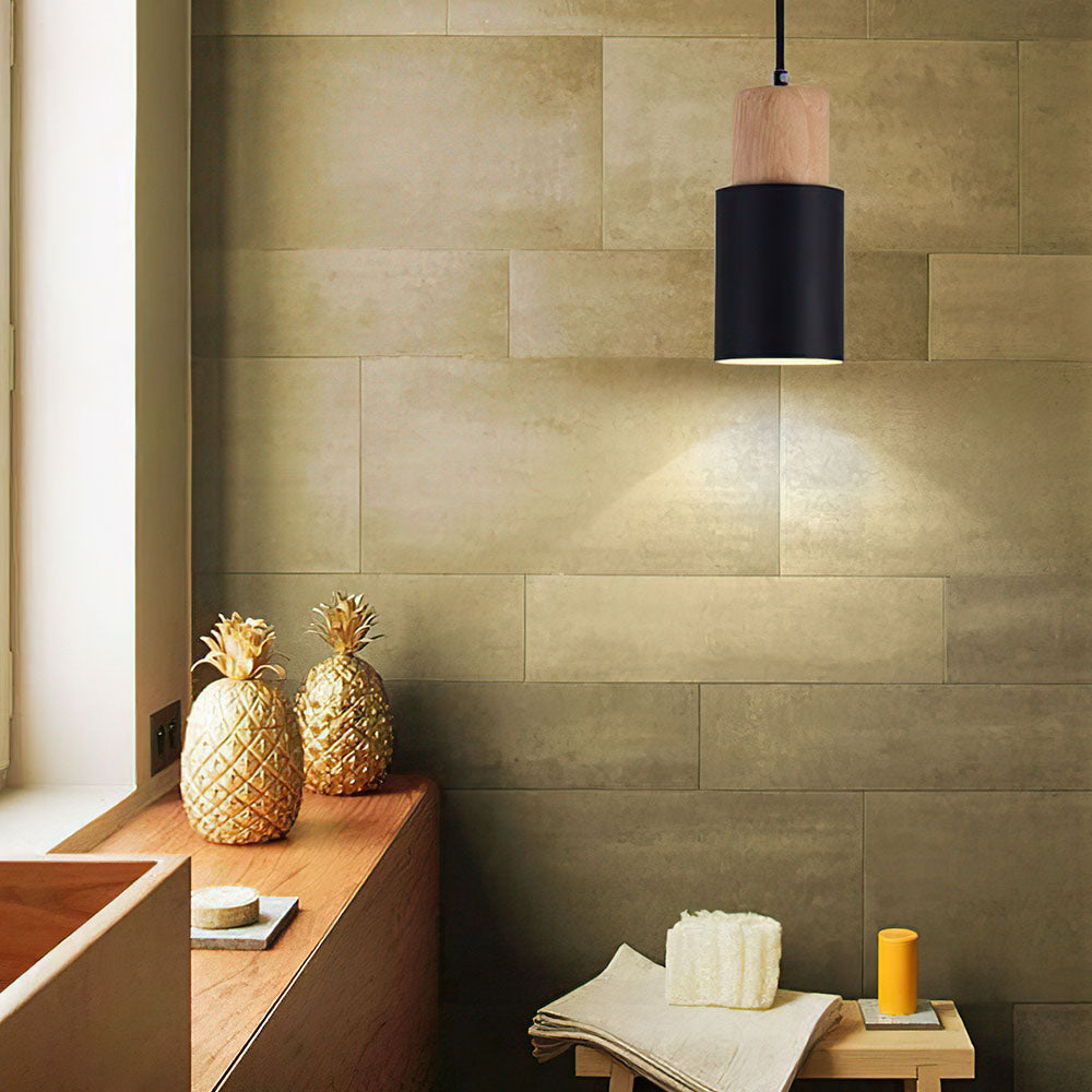 Kelmos Cylindrical Pendant Light