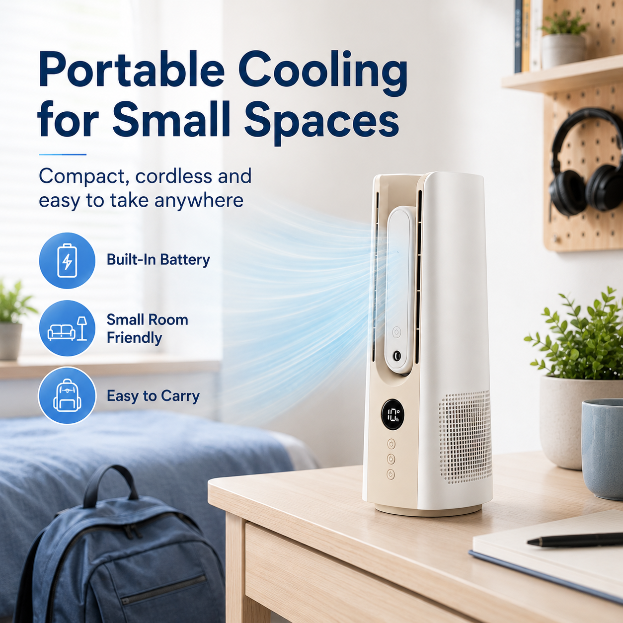 Virosa Mini Tower Fan