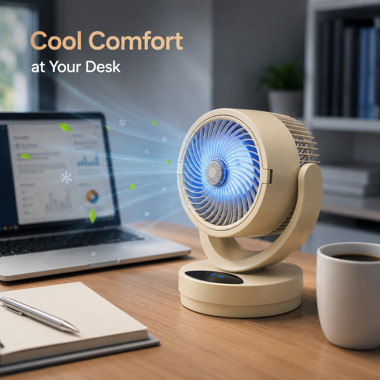 Freeza Portable Table Fan