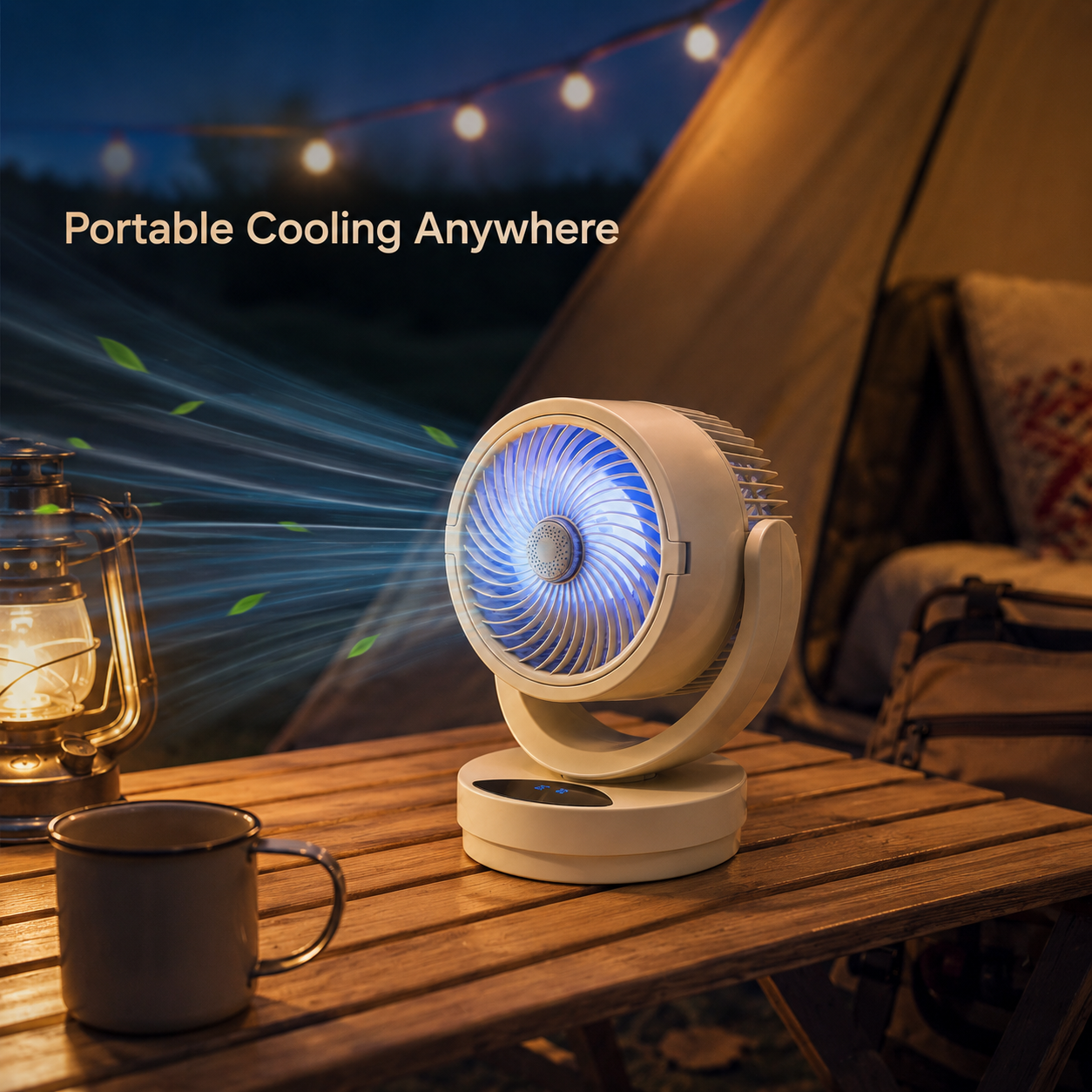 Freeza Portable Table Fan